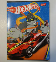 Autós/Hot wheels 2. osztályos vonalas füzet, piros, A5/16-32 - Unipap (COR_2018_UN0994V1_2o)