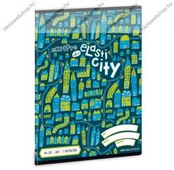 Ars Una Autós Elasti city 2. osztályos vonalas füzet, A5/16-32 (93587679_ela2)