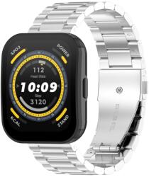 CLASSIC Fém szíj Amazfit Bip 5 ezüsthöz