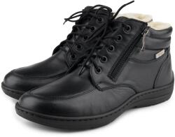 Vlnka Gita női bőr bokacsizma, fekete felnőtt cipő méret 39