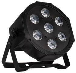  FTS LED 7x18W RGBWA+UV Par Lámpa - Profi Színpadi Világítás, DMX Vezérlés, Színes Fényhatások - fenytechnikashop