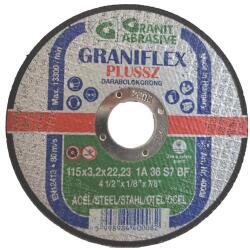 GRANIT 115x3, 2 1A36S-BF Graniflex Grá (Graniflex acél vágókorong) 12080420