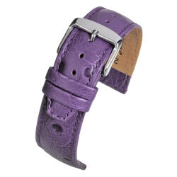 LBS Curea Piele Naturala Textura Strut (violet) 18mm