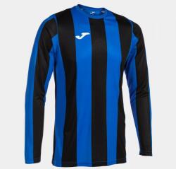 Joma INTER CLASSIC LONG SLEEVE T-SHIRT hosszú dressz / hosszú póló azúrkék fekete 5XS
