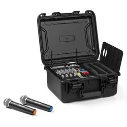 VONYX VMA106 Mixer activ cu 6 canale in servieta, 2 microfoane incluse, Bluetooth/USB, 2x200W RMS Vonyx (172.670)