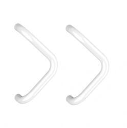 Medos Set maner spatial Medos aluminiu, diametru 30 mm, lungime 330 mm, triunghiular, culoare alb RAL 9016, fara accesorii de prindere