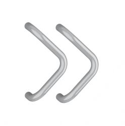 Medos Set maner spatial Medos aluminiu, diametru 30 mm, lungime 330 mm, triunghiular, culoare argintiu fara accesorii de prindere