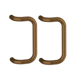Medos Set maner spatial Medos aluminiu diametru 30 mm lungime 330 mm, rectangular, culoare bronz fara accesorii de prindere