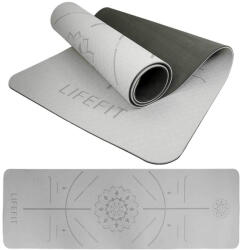 LIFEFIT YOGA MAT RELAX DUO saltea, 183x58x0, 6cm, negru