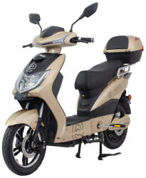 RACCEWAY Scuter electric RACCEWAY® E-FICHTL®, auriu-mat strălucitor cu baterie de 20Ah