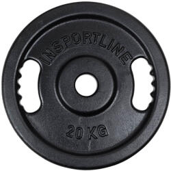 inSPORTline Disc olimpic din fontă inSPORTline Castblack OL 20 kg 50 mm