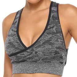 Merco Cut Bra sutien sport gri