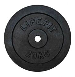 LIFEFIT Disc LIFEFIT® 20 kg, metal, pentru bară de 30 mm