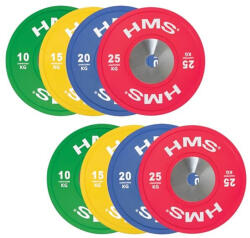 HMS Set de discuri olimpice de curse HMS TBR08 PRO