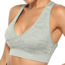 Merco Cut Bra sutien sport verde