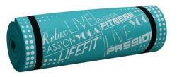 LIFEFIT MAT YOGA EXCLUSIVE PLUS, 180x58x1, 5cm, turcoaz