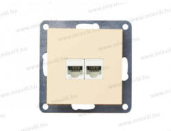 NEOCROSS krém CAT 5e 2XRJ45 dupla adatátviteli csatlakozó