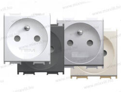 TEM dugalj francia piros 16A 250V~ 2M RD VM40RD(17672)