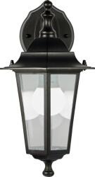 Praktiker Praktiker Kültéri Falikar E27 60w Ip44 Fekete Lefelé álló 22x17x32, 5cm (dh6702sbla)