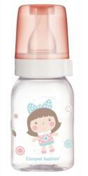 Canpol babies Sticla de sticla 120 ml Papusa - roz