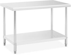 Royal Catering Rozsdamentes acél munkaasztal - ECO - 120 x 70 cm - 115 kg - Royal Catering (RCAT-120/70-NW)