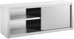 Royal Catering Rozsdamentes acél szekrény - 150 x 45 cm (RCSSWC-150X45-S)
