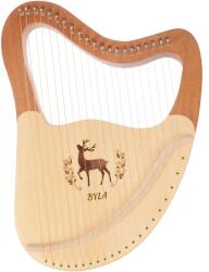 Byla Lyre Harp 21 Strings Coffee