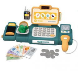 Man Yuk Toys Pénztárgép játékszett kiegészítőkkel 37 db zöld (G798A-G)