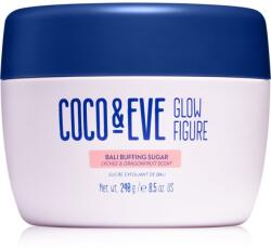 Coco & Eve Glow Figure Bali Buffing Sugar bőrpuhító cukros peeling 240 g