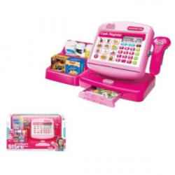Man Yuk Toys Elektronikus pénztárgép kiegészítőkkel - rózsaszín (CF8512) (CF8512)