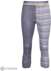 ORTOVOX 185 Rock'n'Wool 3/4-es aláöltözet nadrág, grey blend (XL)