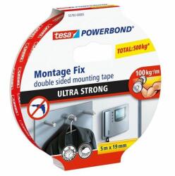 tesa Bandă adezivă TESA 55792 19mmx5m cu două fețe, ultra puternică powerbond 7550061001 (7550061001)