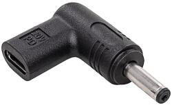 Akyga USB-C / 4.0x1.35mm adaptor încărcător pentru notebook - AK-ND-C15 (AK-ND-C15)