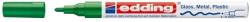 edding Marker permanent edding 751 cu vopsea corp metalic varf rotund 1-2 mm verde (ED751004)