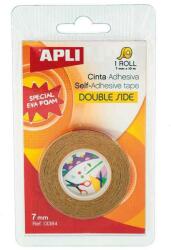Apli Banda dublu adeziva apli transparenta 7 mm x 10 m (AL013384)