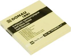 Donau Notite adezive donau 76 x 76 mm galben 100 file (DN100872)