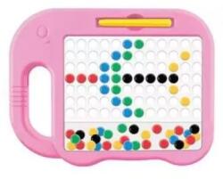 Man Yuk Toys Elefánt alakú mágneses képkirakó - rózsaszín