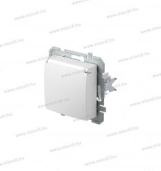 TEM 2+F fehér fedeles csapfedeles dugalj, konnektor 16A 250V AC fehér 17015 VQ11PPXO