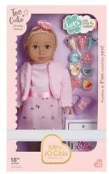 Man Yuk Toys Játékbaba piknikezős étkészlettel - 45 cm - pcx