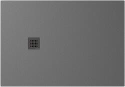 POLYSAN Treneca téglalap alakú zuhanytálca 130x90 cm szürke 84308.31