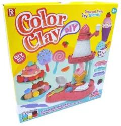 Man Yuk Toys Fagylaltozó gyurmaszett kastély formájú gyurmanyomóval