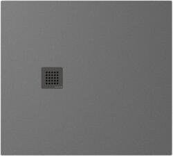 POLYSAN Treneca téglalap alakú zuhanytálca 100x90 cm szürke 84306.31 (8430631)