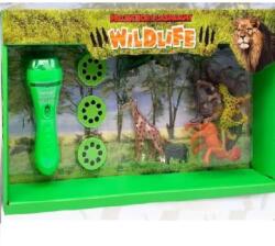 Man Yuk Toys Projektoros zseblámpa állatfigurákkal - vadállatok