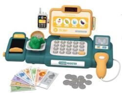 Man Yuk Toys Pénztárgép játékszett kiegészítőkkel - 37 db, zöld