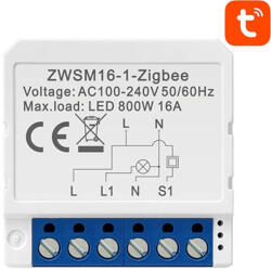  ZigBee Avatto ZWSM16-W1 TUYA intelligens aljzat kapcsoló (ZWSM16-W1)