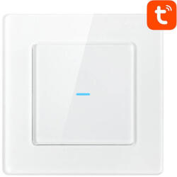  Érintőkapcsoló WiFi Avatto N-TS10-W1 Single TUYA (fehér) (N-TS10-W1)