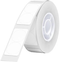 NIIMBOT termikus címkék T matricák 14x28mm 220 db (fehér kerek) (T14*28-220WHITE R) - mione
