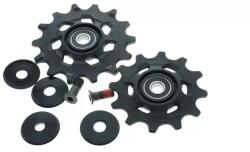 Sram APEX XPLR 12s váltógörgő készlet (alsó és felső), műanyag, 12T, fekete