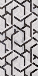 KAI Piesa decorativa rectificata, Altissimo Geometric White 4946, 30X60cm, alb, mix, finisaj lucios (3800745494617)
