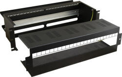 Pulsar ARADIN2 DIN panel rackszekrénybe, 3U magas (rackARADIN2)